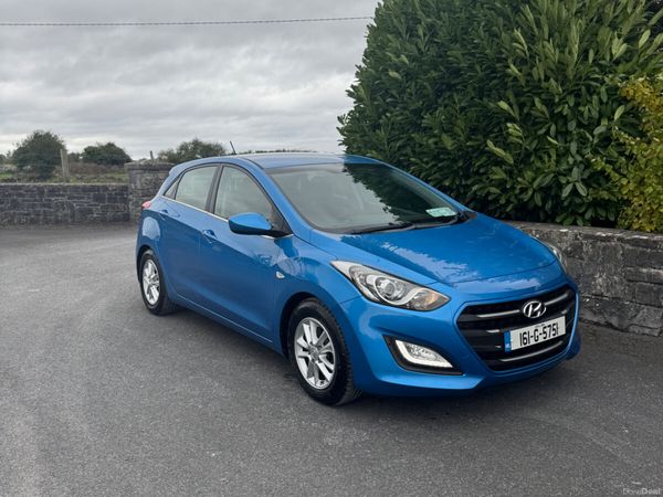 Hyundai i30 Hatchback, Diesel, 2016, Blue