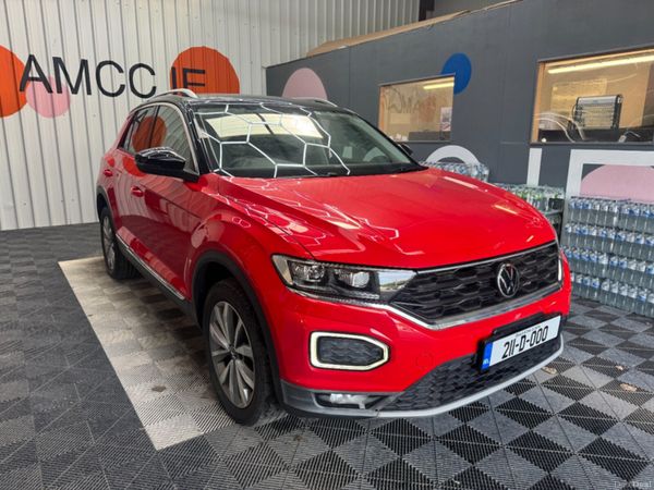 Volkswagen T-Roc SUV, Petrol, 2021, Red