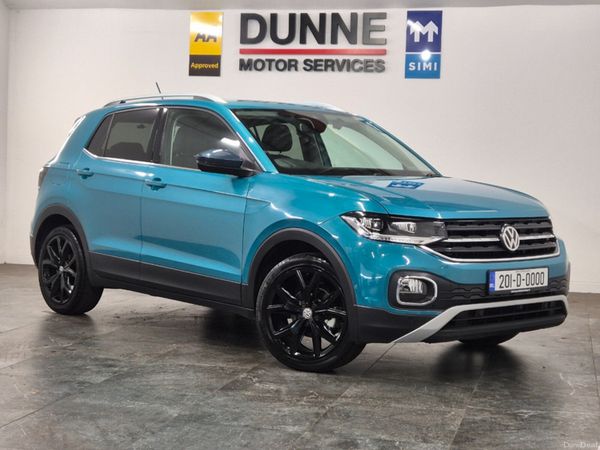 Volkswagen T-Cross SUV, Petrol, 2020, Green