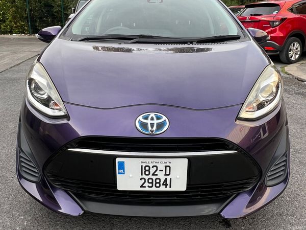 Toyota Aqua Hatchback, Petrol Hybrid, 2018, Blue