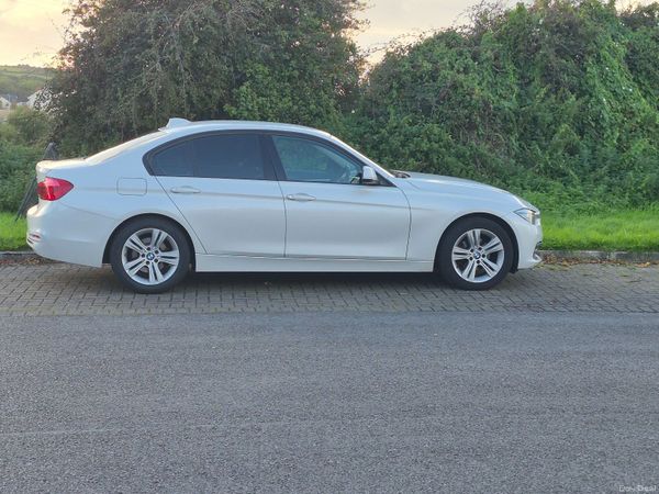 BMW 3-Series Saloon, Diesel, 2016, White