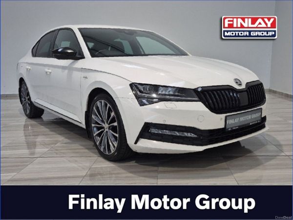 Skoda Superb Saloon, Petrol, 2020, White