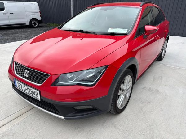 SEAT Leon Estate, Diesel, 2015, Red