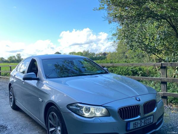 BMW 5-Series Saloon, Diesel, 2015, Silver