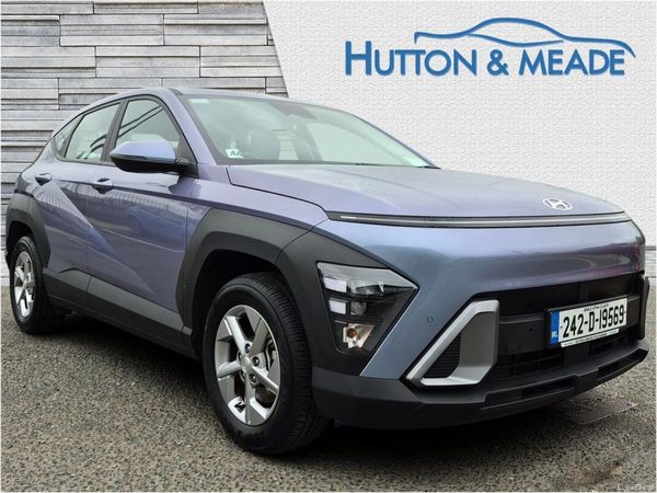 Hyundai KONA SUV, Petrol Hybrid, 2024, Blue