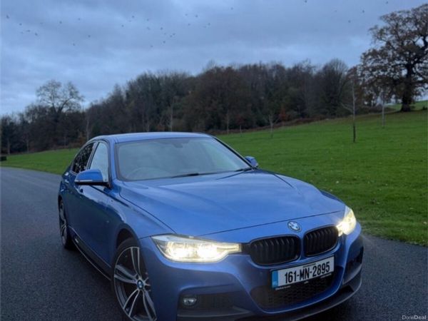 BMW 3-Series Saloon, Diesel, 2016, Blue