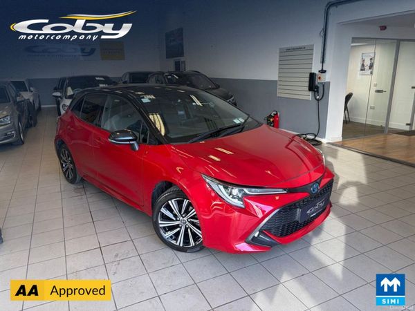 Toyota Corolla Hatchback, Petrol Hybrid, 2022, Red