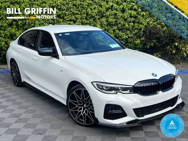 BMW 3-Series Saloon, Petrol Plug-in Hybrid, 2020, White