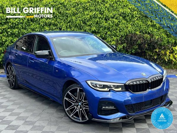 BMW 3-Series Saloon, Petrol Plug-in Hybrid, 2021, Blue