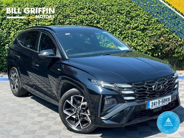 Hyundai Tucson SUV, Petrol Plug-in Hybrid, 2024, Black