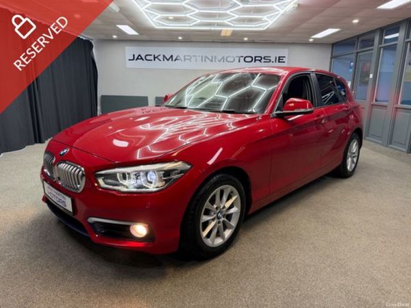 BMW 1-Series Hatchback, Diesel, 2016, Red
