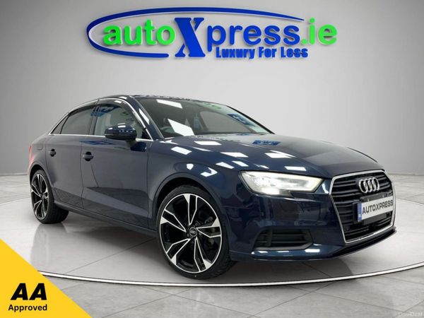 Audi A3 Saloon, Petrol, 2017, Blue