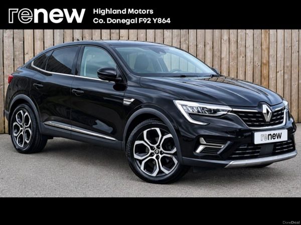 Renault Arkana Hatchback, Petrol Hybrid, 2022, Black