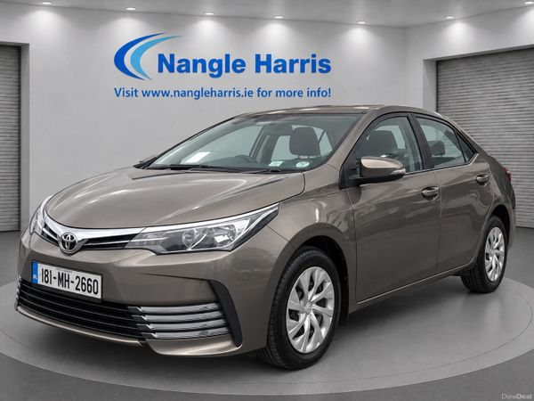 Toyota Corolla Saloon, Petrol, 2018, Grey