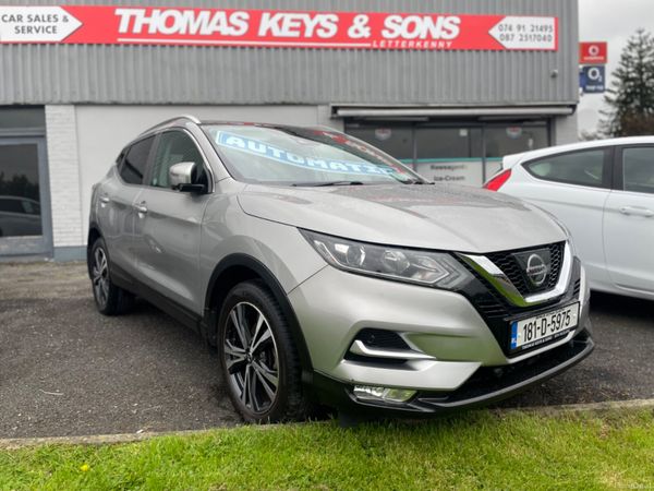 Nissan Qashqai MPV, Petrol, 2018, Grey