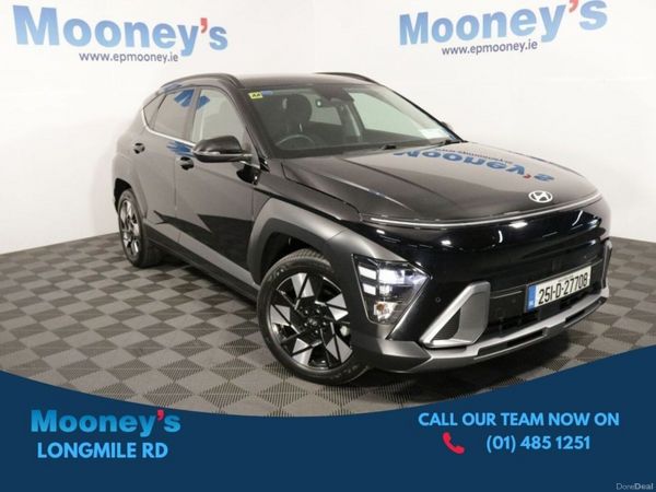 Hyundai KONA SUV, Petrol Hybrid, 2025, Black