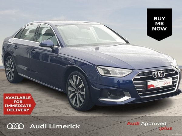 Audi A4 Saloon, Diesel, 2023, Blue