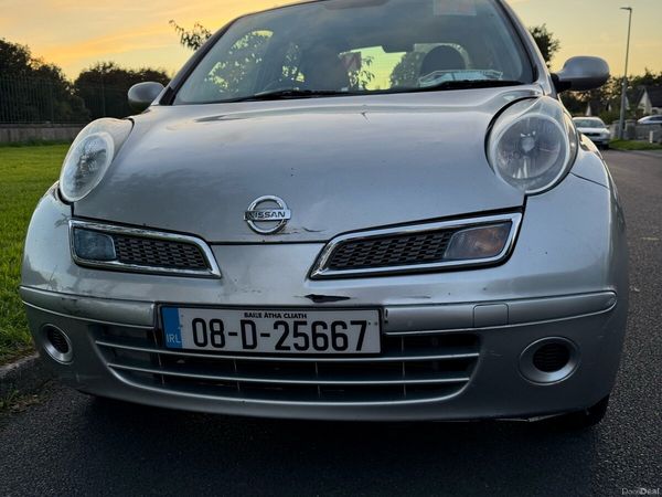 Nissan Micra Hatchback, Petrol, 2008, Silver