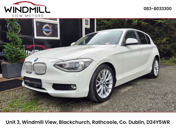 BMW 1-Series Hatchback, Petrol, 2014, White