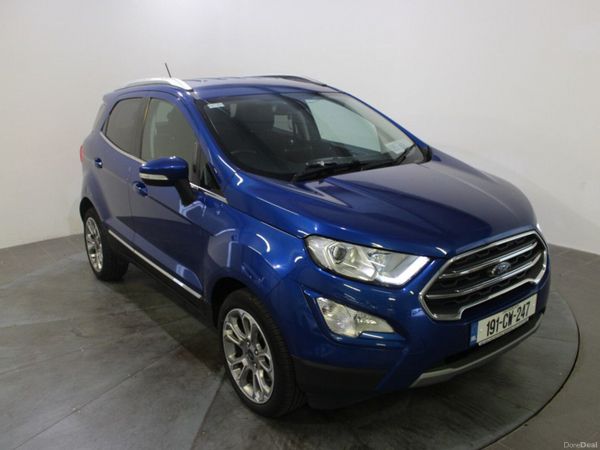 Ford EcoSport SUV, Diesel, 2019, Blue