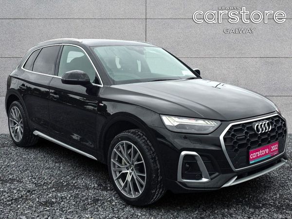 Audi Q5 SUV, Petrol Plug-in Hybrid, 2022, Black