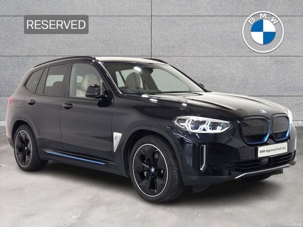 BMW iX3 SUV, Electric, 2021, Black