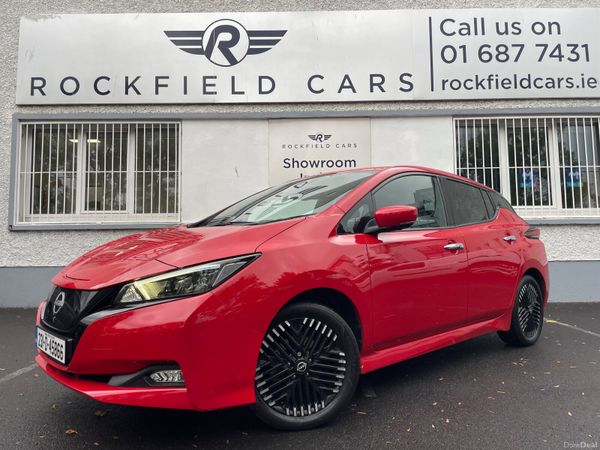 Nissan Leaf Hatchback, Electric, 2023, Red
