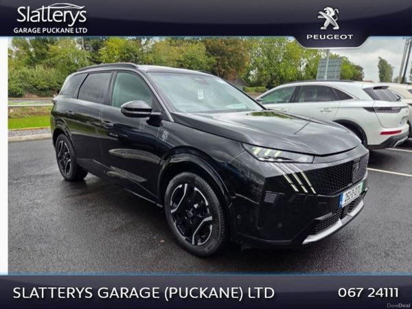 Peugeot 5008 SUV, Electric, 2025, Black