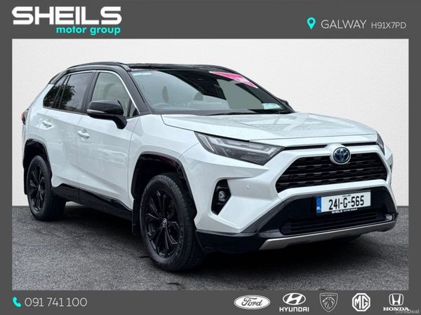 Toyota RAV4 SUV, Petrol Hybrid, 2024, White