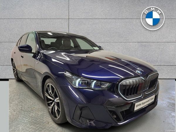 BMW 5-Series Saloon, Petrol, 2024, Blue