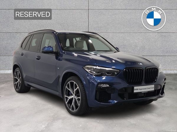 BMW X5 SUV, Petrol Plug-in Hybrid, 2021, Blue