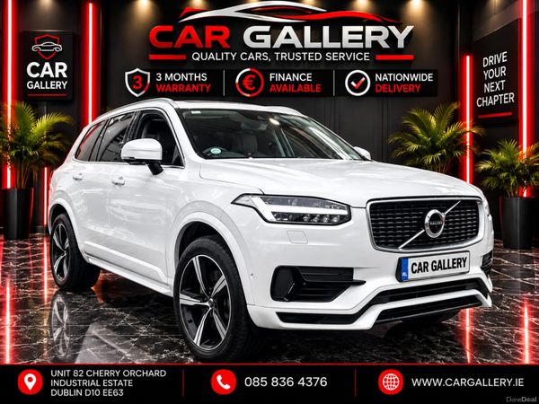 Volvo XC90 SUV, Petrol Plug-in Hybrid, 2018, White