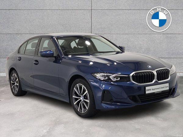 BMW 3-Series Saloon, Petrol Plug-in Hybrid, 2024, Blue