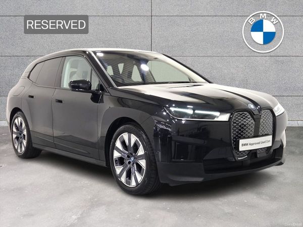 BMW iX SUV, Electric, 2022, Black
