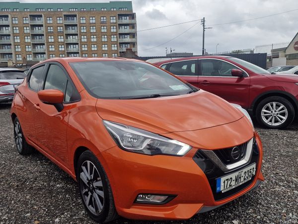Nissan Micra Hatchback, Petrol, 2017, Orange