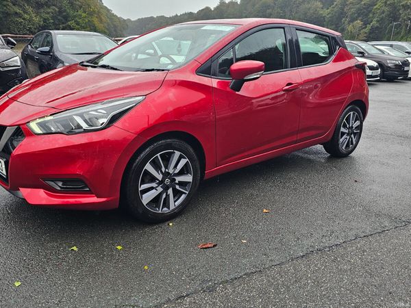 Nissan Micra Hatchback, Petrol, 2019, Red