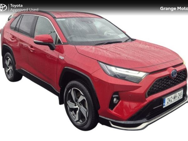 Toyota RAV4 Estate, Petrol Plug-in Hybrid, 2024, Red