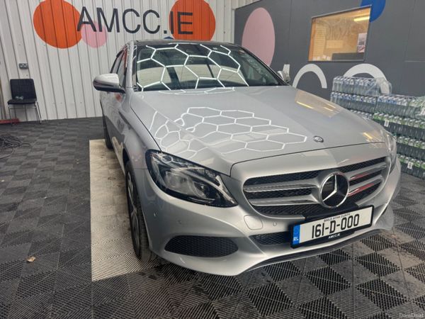 Mercedes-Benz C-Class Saloon, Petrol Plug-in Hybrid, 2016, Silver