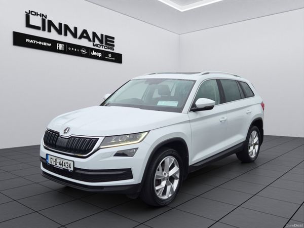 Skoda Kodiaq Estate, Diesel, 2017, White