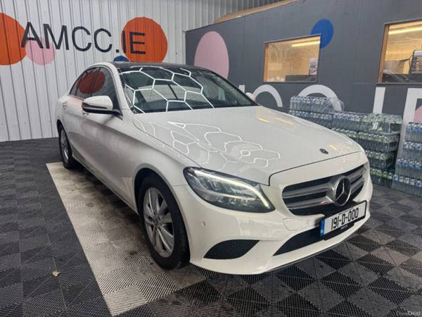 Mercedes-Benz C-Class Saloon, Petrol, 2019, White