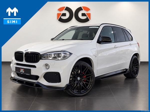 BMW X5 Estate, Petrol Plug-in Hybrid, 2015, White