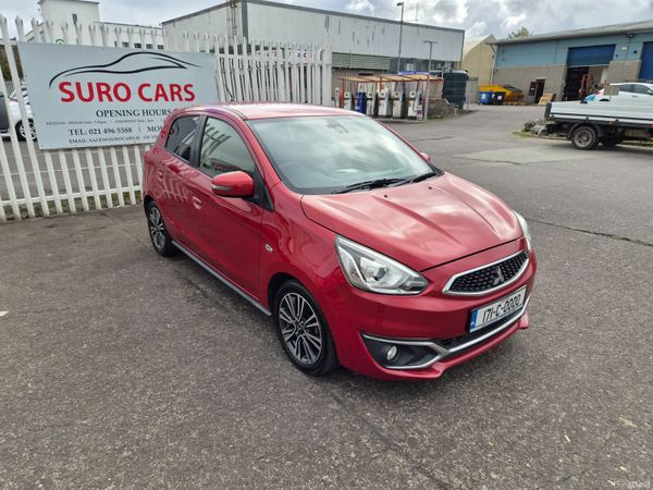 Mitsubishi Mirage Hatchback, Petrol, 2017, Red