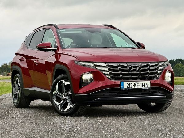 Hyundai Tucson SUV, Petrol Plug-in Hybrid, 2021, Red