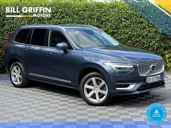 Volvo XC90 SUV, Petrol Plug-in Hybrid, 2022, Blue
