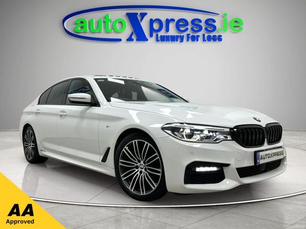 BMW 5-Series Saloon, Diesel, 2019, White