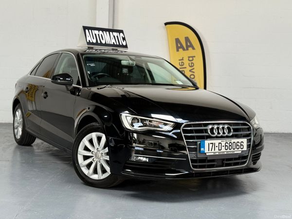 Audi A3 Saloon, Petrol, 2017, Black