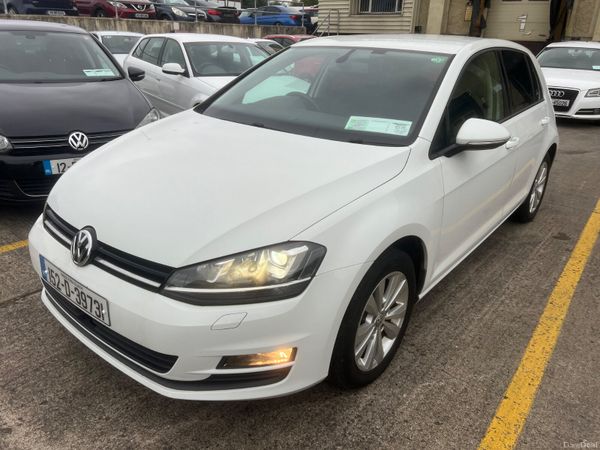 Volkswagen Golf Hatchback, Petrol, 2015, White