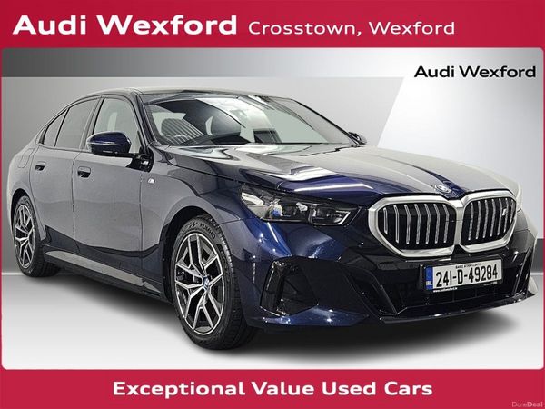 BMW i5 Saloon, Electric, 2024, Blue