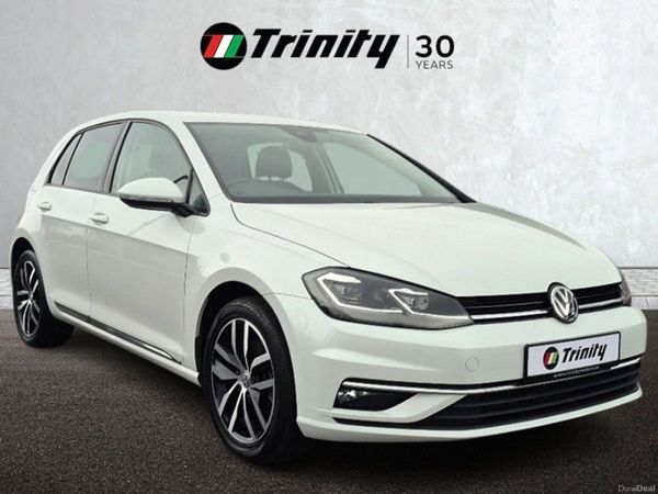 Volkswagen Golf Hatchback, Petrol, 2019, White