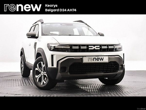 Dacia Duster SUV, Petrol Hybrid, 2025, White